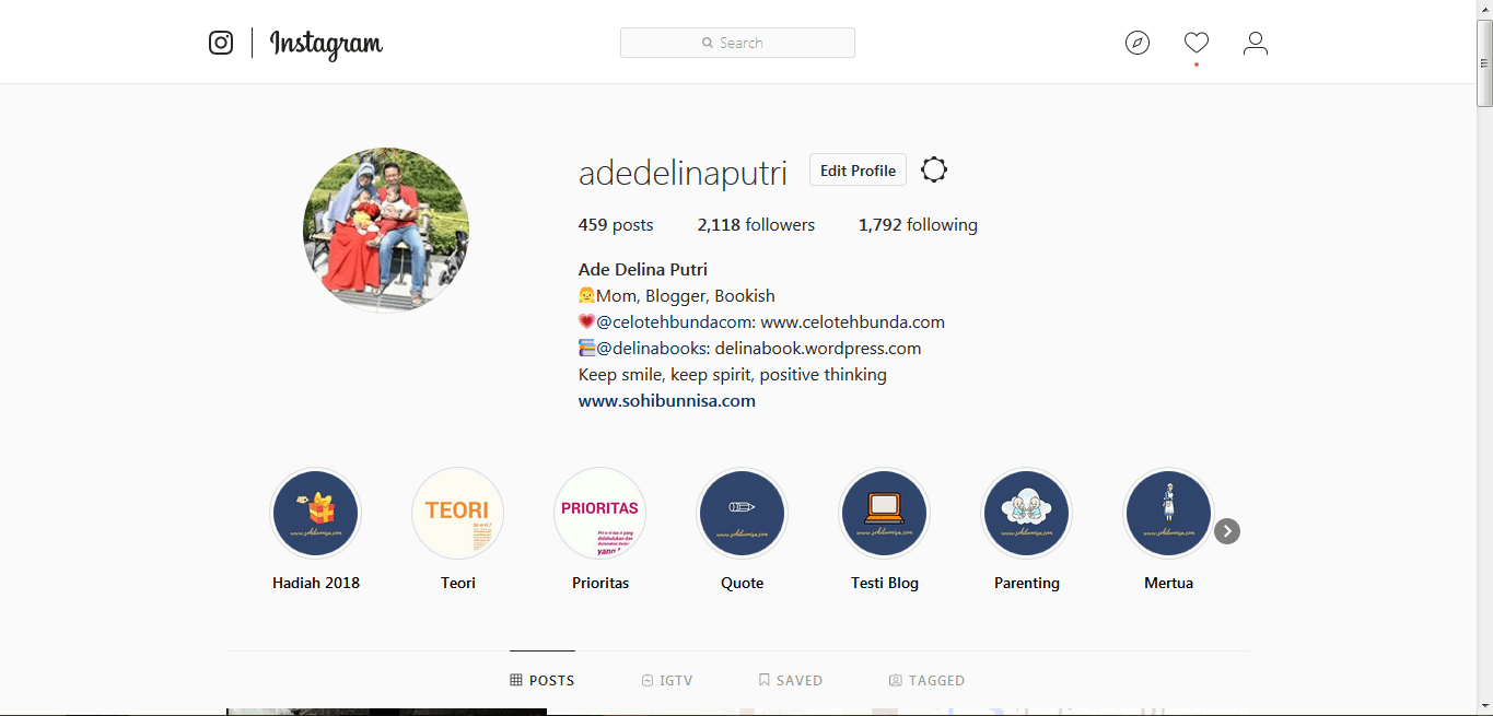 akun instagram