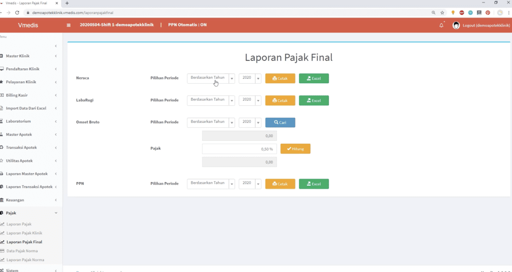 Laporan Pajak Tahunan SPT Tahunan